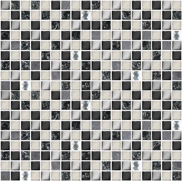 Мозаика 30*30 VELA NERO XH156(1,98 кв.м. / 22 шт.)