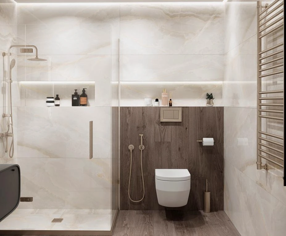 Stubay Onyx Crema Керамогранит 60х120 Полированный 56724 (2шт/1,44кв.м)