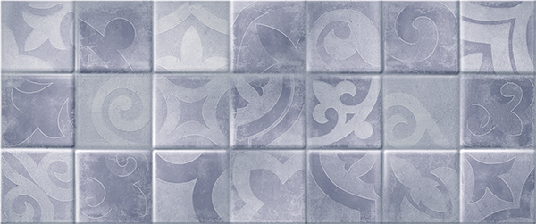 Folk blue wall 02 250х600 (1-й сорт) ( 1,2 кв.м. / 8 шт.)