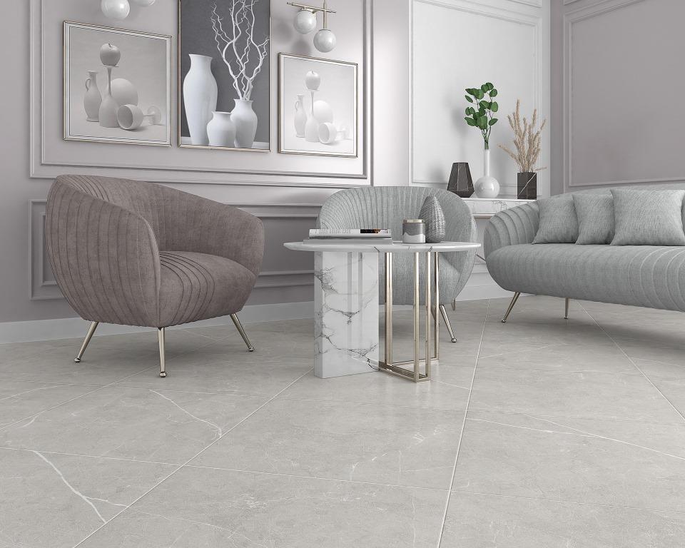 Scandy Керамогранит светло-серый обрезной SG645120R 60х60(5шт/1,8кв.м)