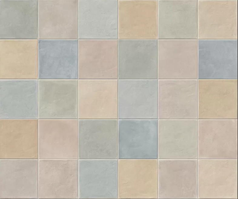 E638 Chalk Colors 20x20 настенная плитка (1,2м)