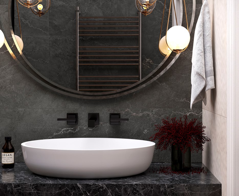 Leda Black 60x120 Карвинг 57928 (2шт/1,44кв.м)