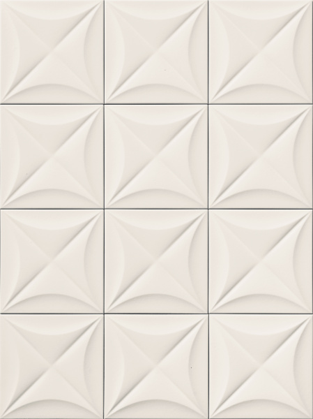 4D Flower White 20х20 (26/1.04)