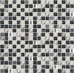 Мозаика 30*30 VELA NERO XH156(1,98 кв.м. / 22 шт.)
